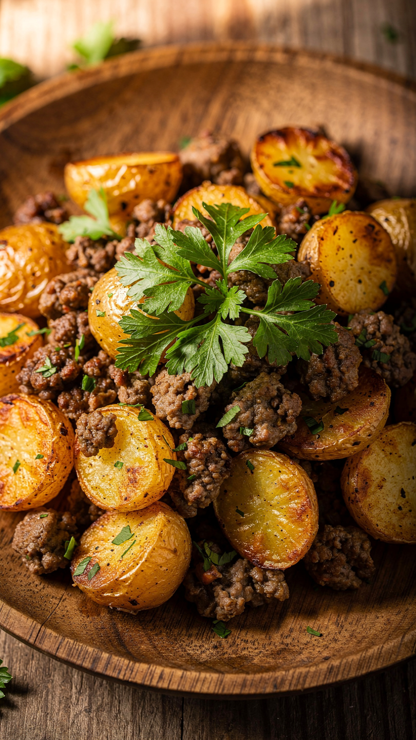 Ground Beef and Potato Casserole (Easy One-Pan Dinner)