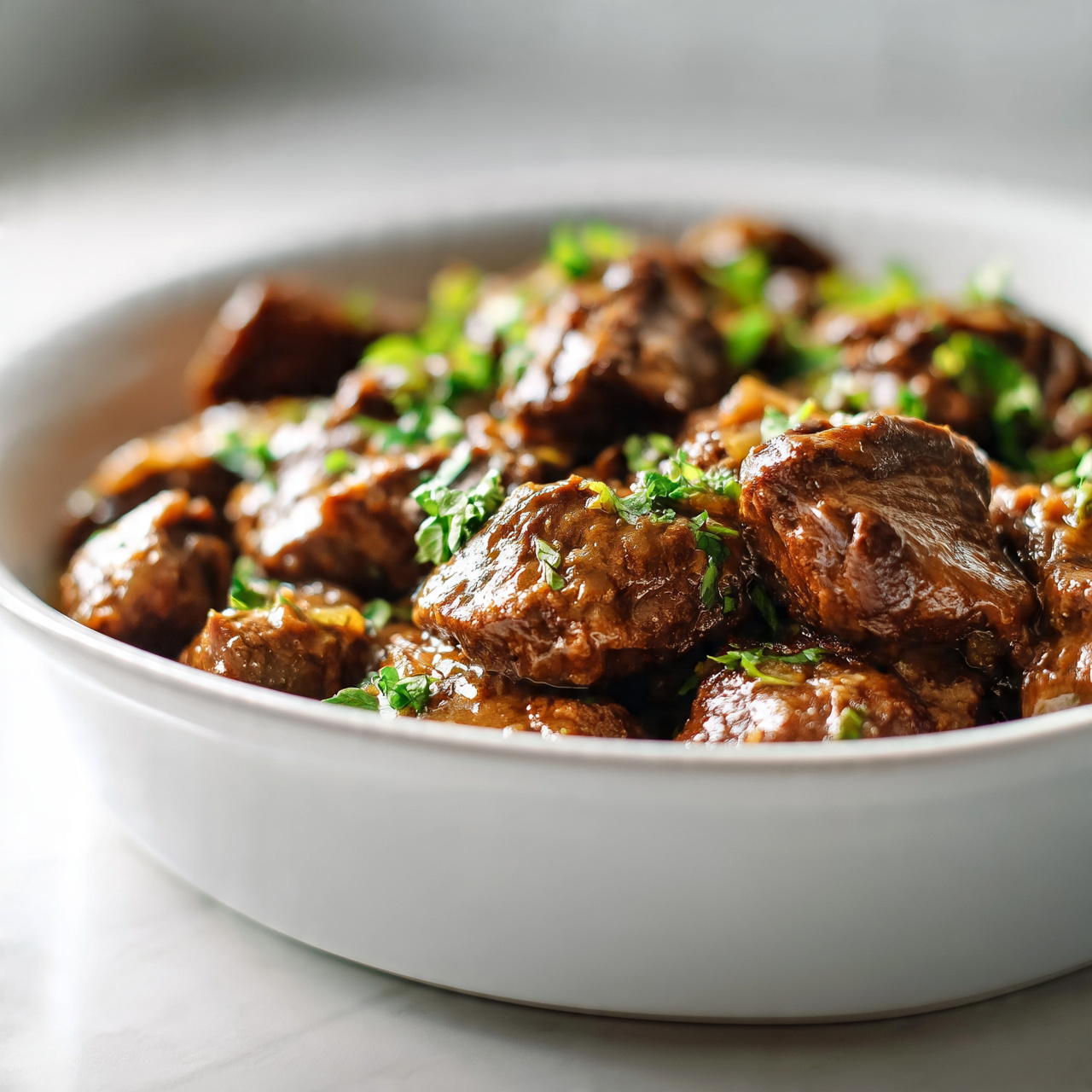 Tender Beef Cube Steak with Savory Brown Gravy