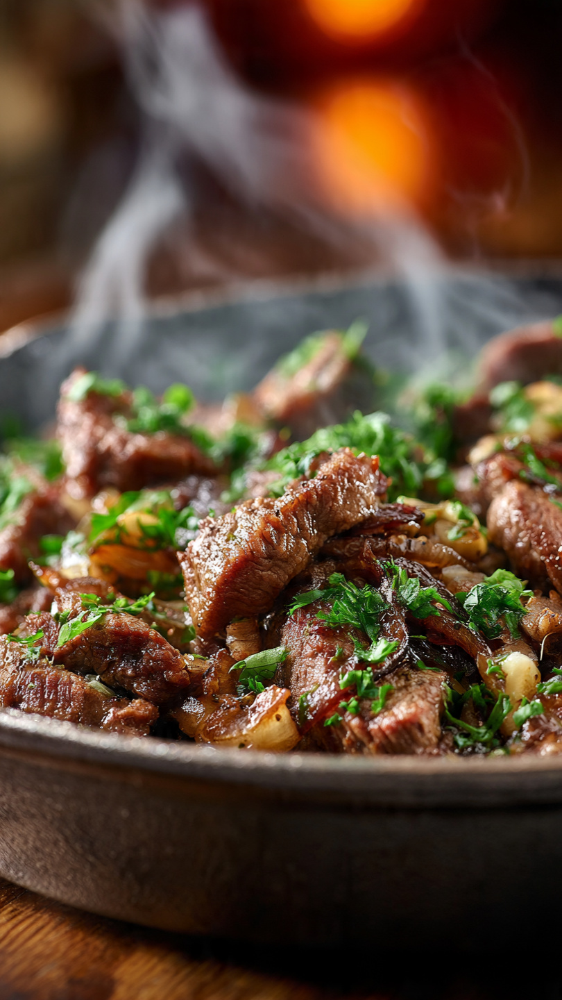 Shaved Beef Steak Recipe (Quick, Savory, and Incredibly Tender)